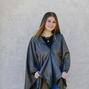 RAINRAPS HOODED WATERPROOF PONCHO